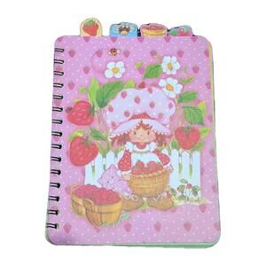 Strawberry Shortcake Notebook Journal Animated Cartoon